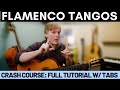 Flamenco guitar lesson  how to play tangos
