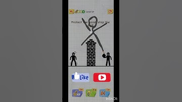 Draw to save him Level-17 #shorts #yt_shorts #gaming #games #draw2save