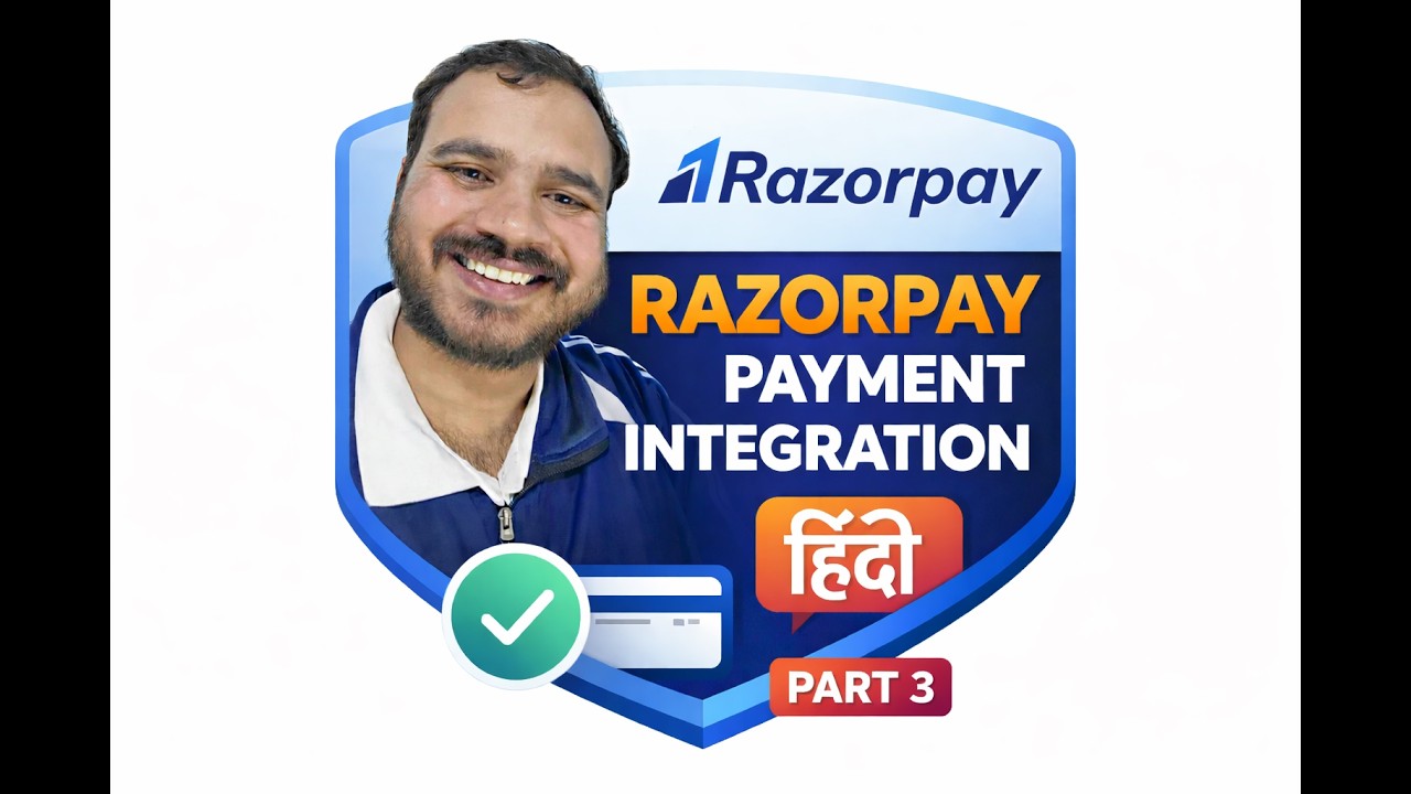 Razorpay Payment Gateway Client Side Integration | React.js | Part 3 ...