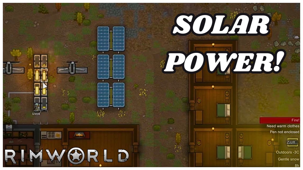 Taming Animals, Solar Power, and Chaos! | RimWorld Gameplay - YouTube