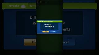 Microsoft Solitaire Collection TriPeaks Easy 06.18.2026