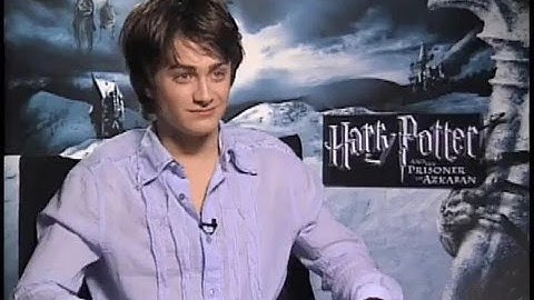 Harry Potter and the Prisoner of Azkaban : Daniel Radcliffe  Interview