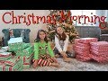 Christmas Morning Opening Presents 2018/ Emma and Ellie