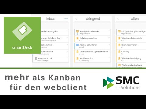 SMC smartDesk - mehr als Kanban für Ihren webClient