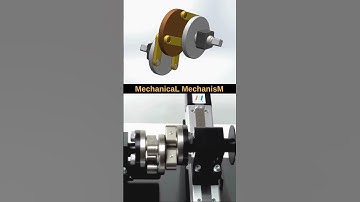 ⚙️ Schmidt Coupling Explained in 3D! 🤯 | Genius Mechanical Design 🔥 #Shorts