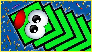 🐍 WORMSZONE.IO | 😱 GIANT SNAKE TOP #1 👑 Epic Slither Gameplay 🔥 Best Worms Zone Pro Skills! screenshot 1