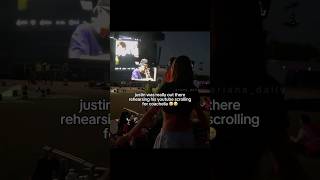 Justin Practicing His Youtube Scrolling For Coachella  justinbieber