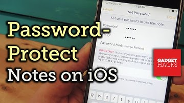 Lock iPhone Notes with Touch ID or a Password [How-To]