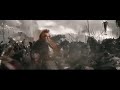 The hobbit  dain ironfoot kills orcs just by headbutting them l battle of the five armies