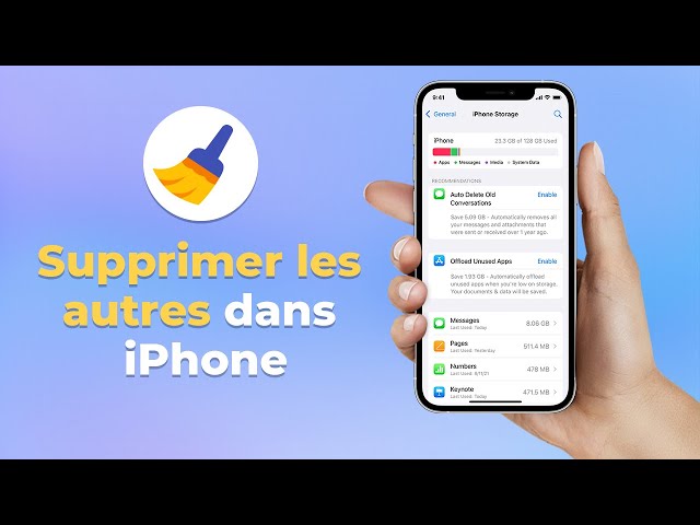 Comment se débarrasser du répertoire de stockage Autre sur votre iPhone ?