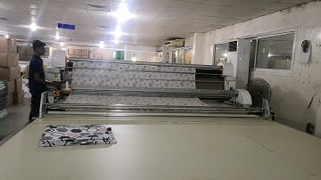 Richpeace Automatic Spreading Machine Running at customer