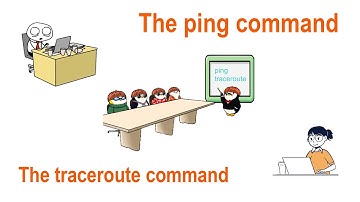 The ping command | The traceroute command | Options and Usages Explained