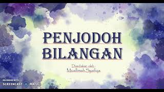 Tahun 6 Bahasa Melayu : Penjodoh Bilangan dan Kata Nama Am