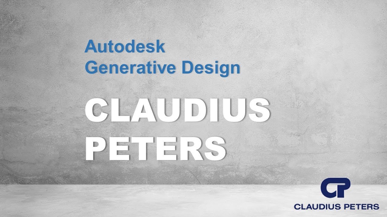 Claudius Peters and Autodesk Generative Design [GER] - YouTube Claudius Peters Group