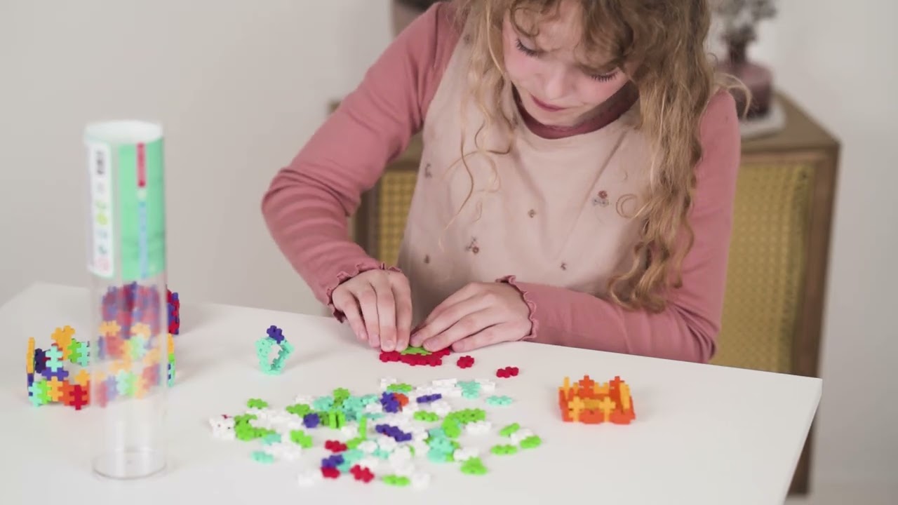 Plus Plus - Rainbow - 100 pcs & 240 pcs Tube