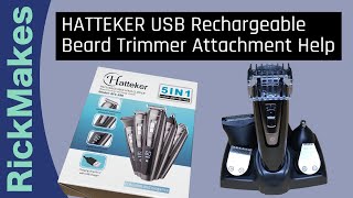 hatteker beard trimmer manual