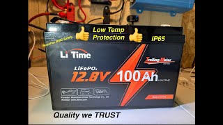 Li Time 12.8V 100Ah LiFePO4 Trolling Motor Powering through: Triumphant in a brutal test