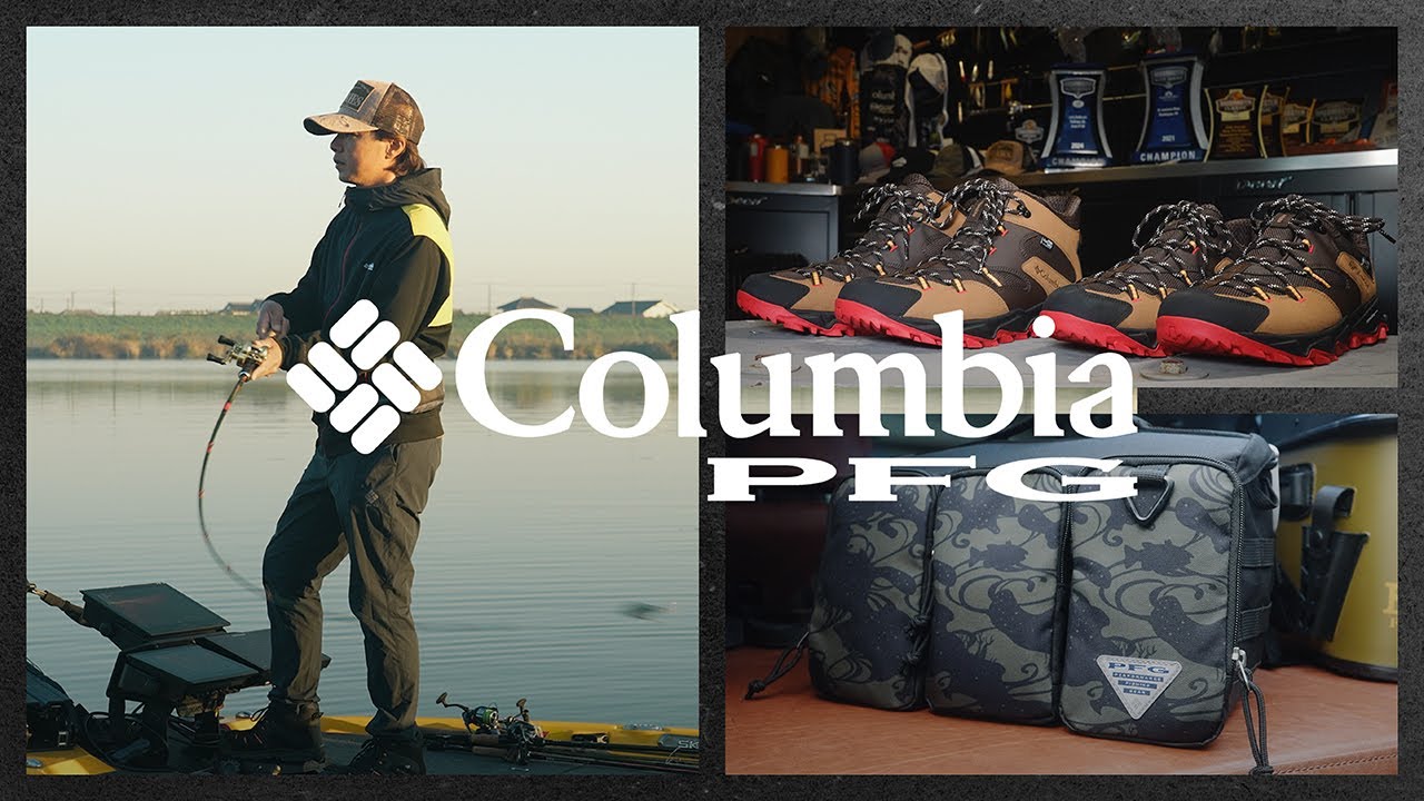 コロンビアPFG  リューギ バイパーリッジ PFG M(O/S Black Stone Green Camo)│コロンビア
