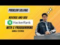 Reverse and Odd hackerrank Problem Solving in Bangla with C Programming