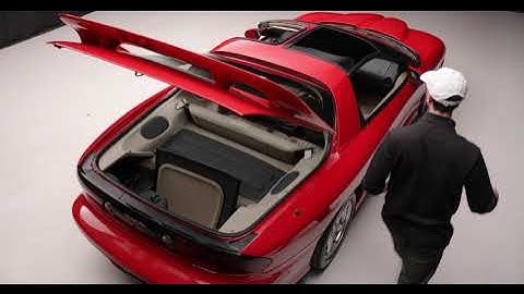 42k-Mile 1998 Pontiac Firebird Trans Am WS6 | Functions