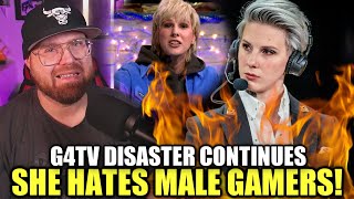 G4TV DISASTER Continues! She HATES All Male GAMERS!...*PROOF!!!!*