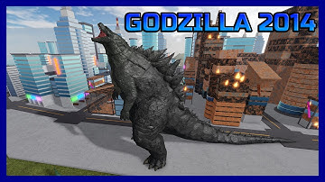 Roblox Kaiju Universe - GODZILLA 2014 REMODEL SHOWCASE