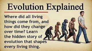 Evolution Explained in Simple English 🧬📈 || Learn English Through Story Level 2 || Graded Reader 🎧
