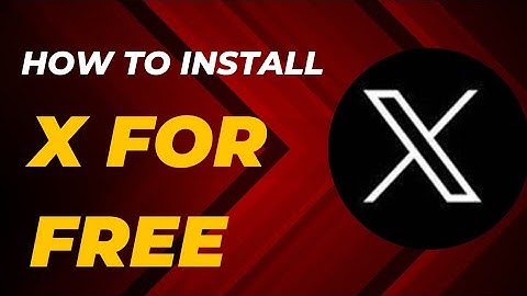 How to download and Install X (formerly Twitter) on your PC for FREE