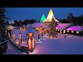 El pueblo pap noel  santa claus rovaniemi laponia finlandia antes de navidad