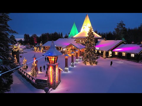 Video: Grandes lugares para ver a Papá Noel