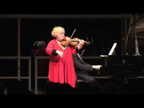 Dora Schwarzberg plays with Pavel Gililov- Bartok Rumanian Folk Dances