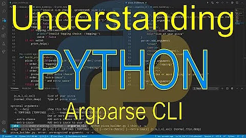 Understanding Python: Argparse CLI