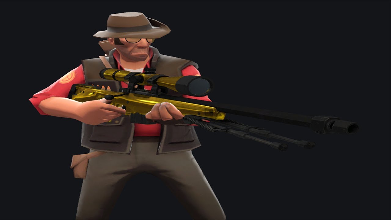 TF2 Australium AWPer Hand looks really good - YouTube