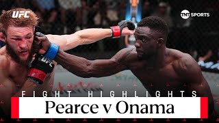 ELECTRIFYING SHOWDOWN! 🤩 | Jonathan Pearce vs David Onama | #UFCVegas91 Highlights