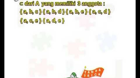 Himpunan Bilangan seg2 [Supertrick] | Video Learning Object