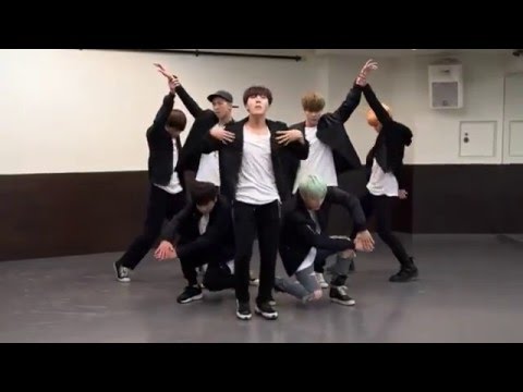 (+) BTS 'RUN' mirrored Dance Practice