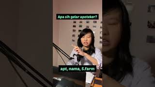 gelar apoteker #apoteker #gelarapoteker #farmasi