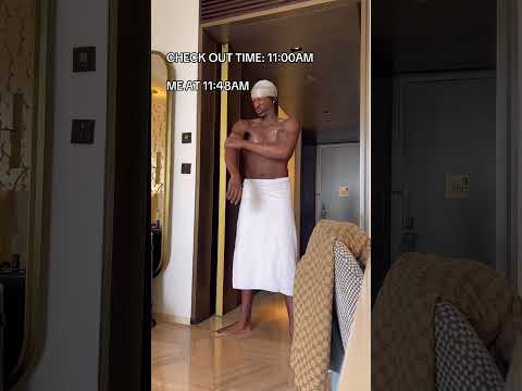 When you check out of your hotel late😂 #shorts #a12funny #dubai #comedy #viral #hotel #travel