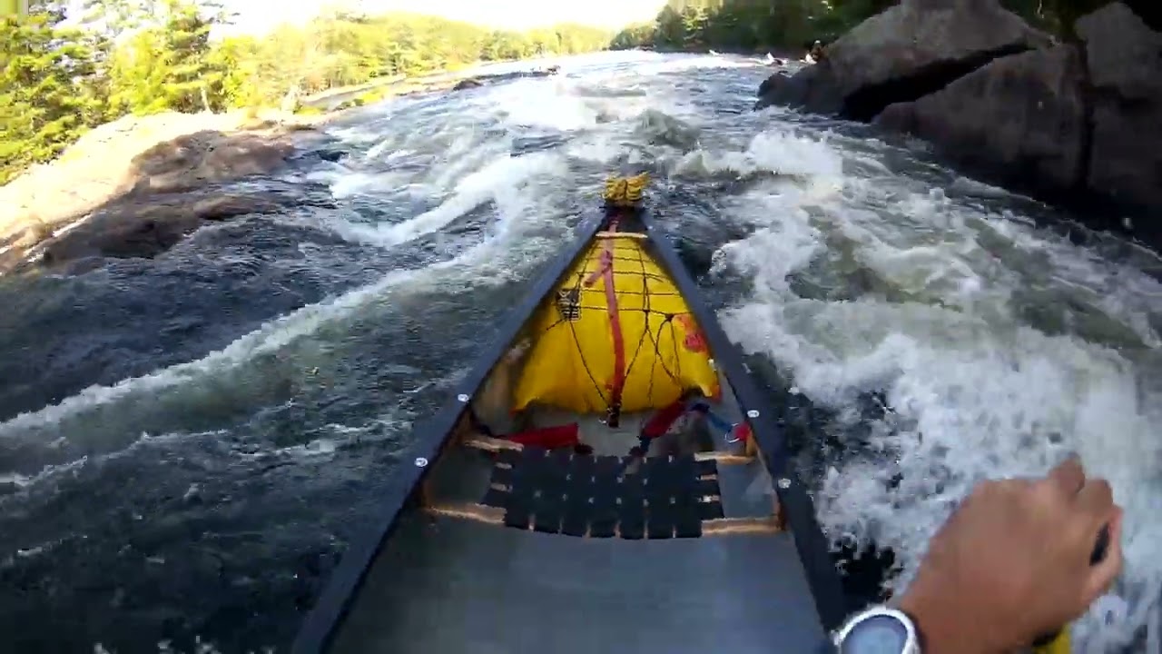 Palmer Rapids - Solo Top Set in 16' Open Canoe