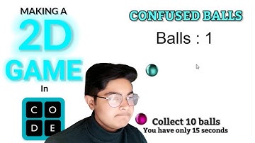 How to make A Game in Code.org | CONFUSED BALLS | CODING TIME !