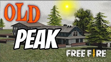 Free Fire Peak Drone view map | FF Invisible character map video Old peak drone by @zx_b.editzz