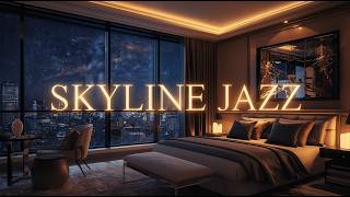 Soft Skyline Piano π Relaxing Night Jazz for Sleep & Calm Mind