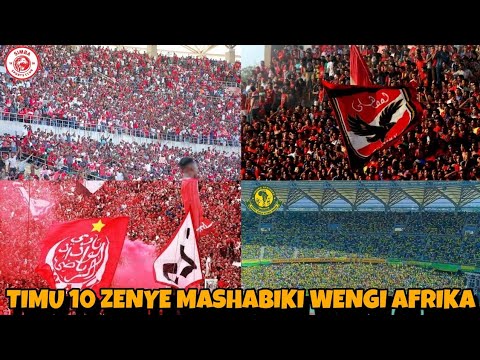 CAF Yatangaza Timu 10 Zenye Mashabiki Wengi Afrika, SIMBA, YANGA SC na ...