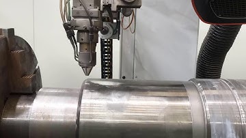 Laser Cladding /  Laser Welding at D&T Hardchrome, Queensland, Australia
