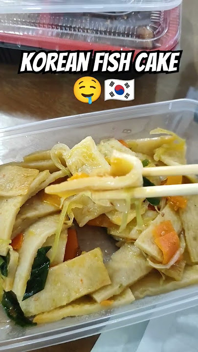 Koren Fish Cake #food #korenfood #fishcakes #mukbang #sokor #yummyfood #foodie #followforfollowback