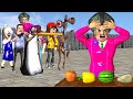 Scary Teacher 3D Miss T with Fruit Level Up Game - Siren Head and Granny Coffin Dance Compilation