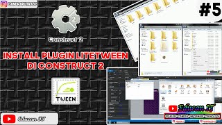 Install Plugin litetween di Construct 2