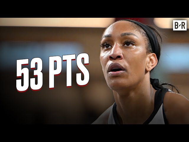 A'ja Wilson Ties WNBA Scoring Record w/ 53 Points class=