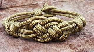 How You Can Make A Carrick Bend Bracelet With Parachute Cord