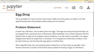 171 Egg Drop    Interview Problem